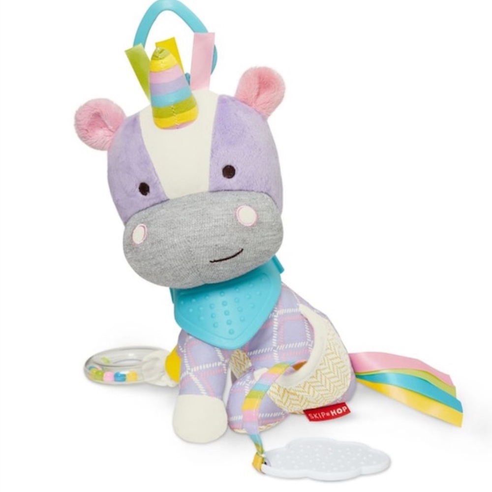 Skip hop unicorn teething toy